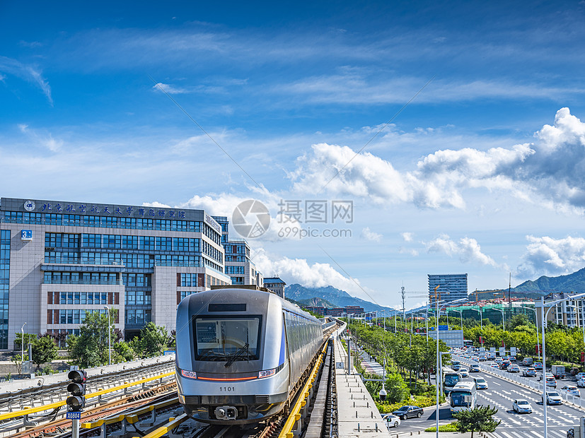 青岛地铁11号线与北京航空航天大学青岛研究院图片