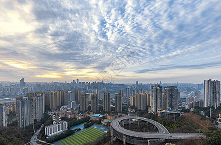 重庆南坪城市风光图背景图片