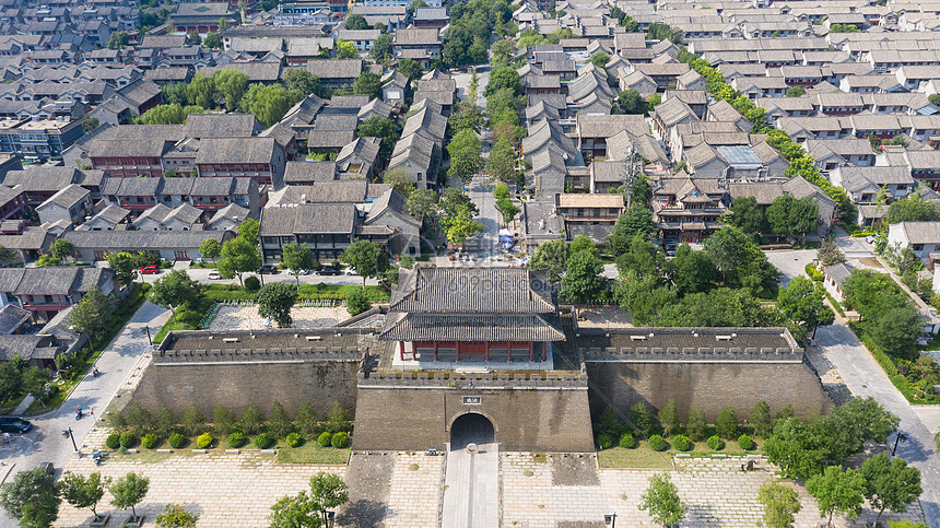 山东聊城古城风光图片