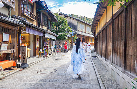京都二年坂三年坂古巷风光图片