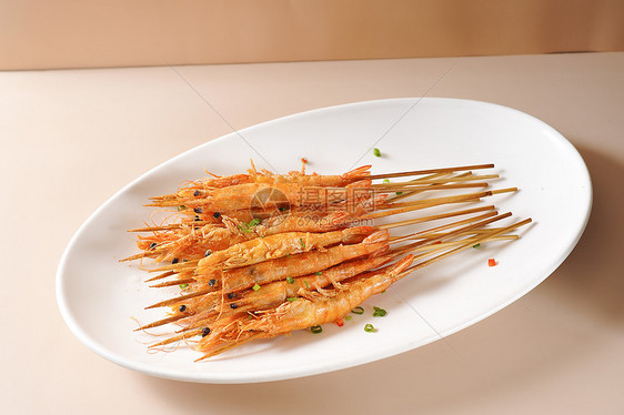 串炸大海虾   美食摄影图片