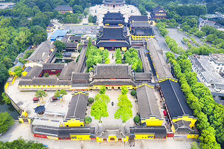 常州天宁宝塔5A风景区般若山常州宝林禅寺背景