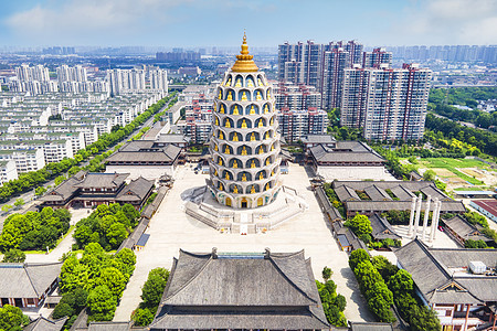 中台禅寺5A风景区般若山常州宝林禅寺背景