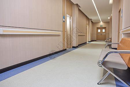 医院手术室外的走廊场景图片