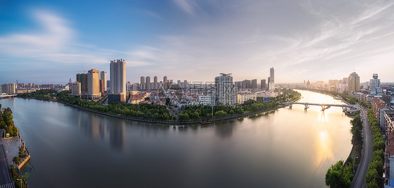 沿海地区城市风光图片