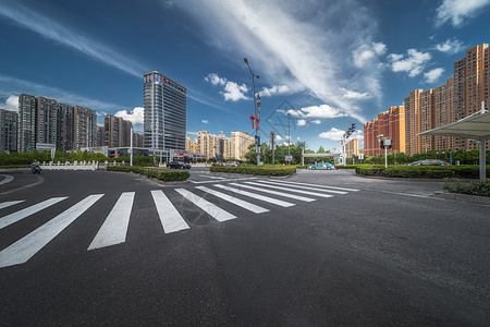 沿海地区城市风光图片