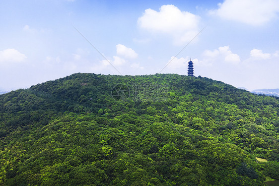 4A风景区张家港香山景区聆风塔图片