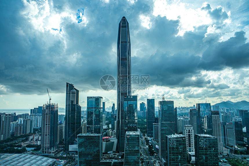 深圳城市中心CBD平安大厦图片