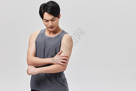 肌肉酸痛疲劳背景