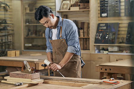 男木匠形象工艺手艺,图片素材