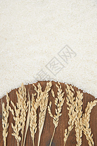 食材大米米粒谷类图片
