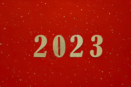 2022年红色撒金字背景图片