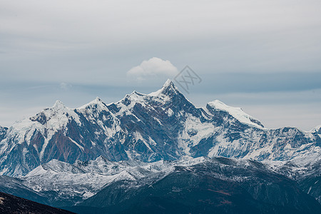 西藏八宿然乌湖风光摄影图图片