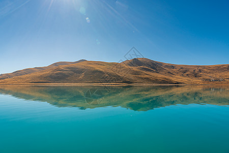 西藏风景西藏羊卓雍措风景图背景