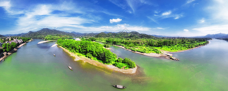 芋乡风光4A风景区古堰画乡风景区背景