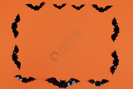 万圣节蝙蝠背景素材背景图片