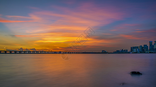 深圳前海沿江高速背景图片