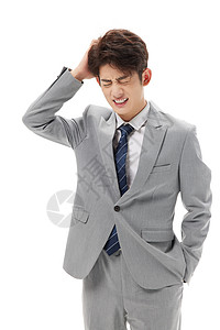 烦恼忧愁的人图片