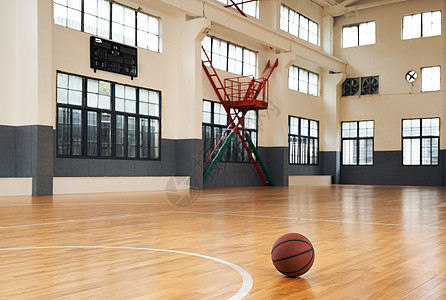室内篮球场空间图片