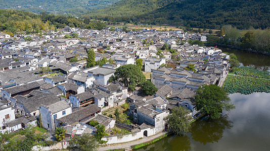 安徽黄山市黟县宏村风光图片