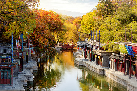 北京香山公园秋天图片