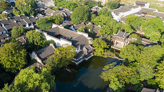 江苏无锡惠山古镇风光背景图片