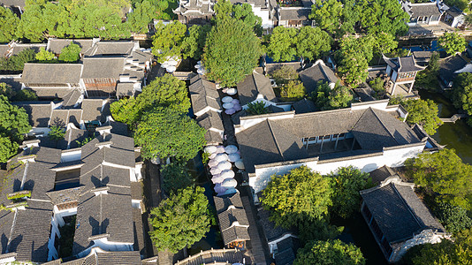 惠山泥人江苏无锡惠山古镇风光背景