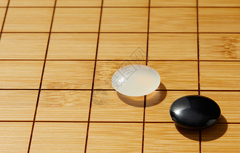 黑白围棋唯美图片图片