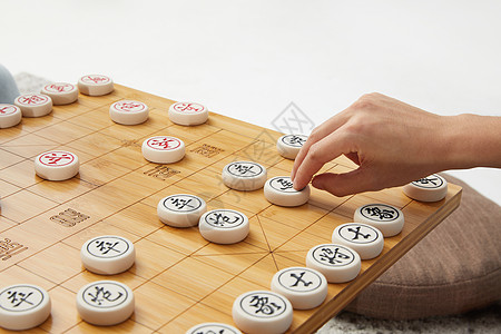 象棋对弈图片