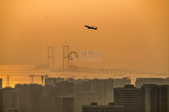 深圳建设中的深中通道图片