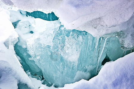 新疆5A景区赛里木湖冰洞图片
