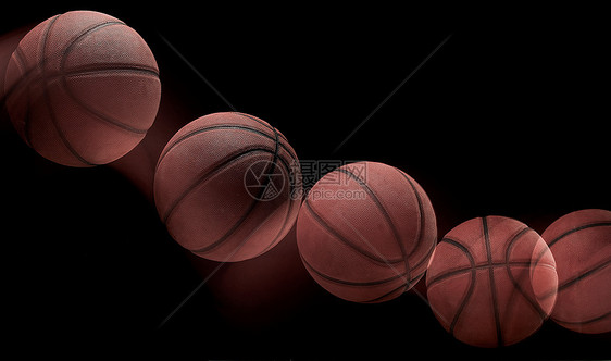 篮球频闪运动轨迹图片