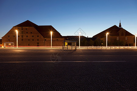 哥本哈根的啤酒厂建筑图片