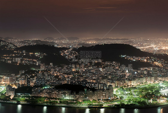 里约热内卢夜景图片