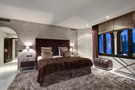 现代酒店房间卧室展示图片