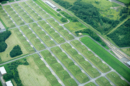 农村地区空中视角图片