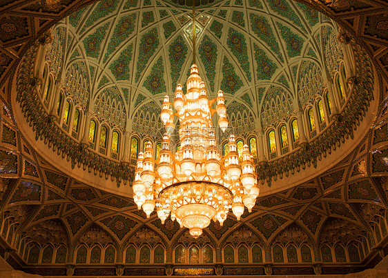 清真寺圆顶的香黛尔图片