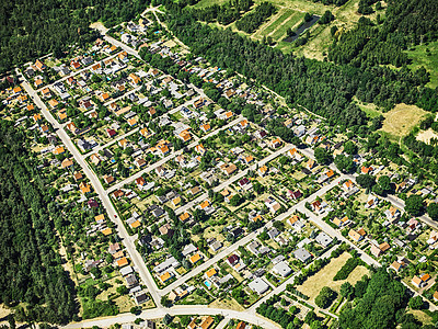德国勃兰登堡城市郊区地貌图片