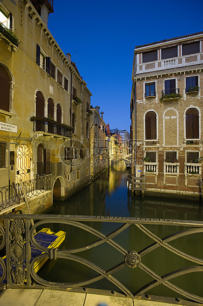 夜间的意大利威尼斯图片