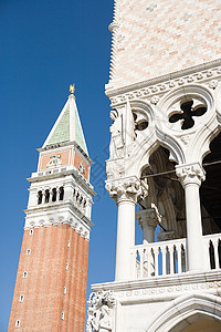 意大利威尼斯钟楼图片
