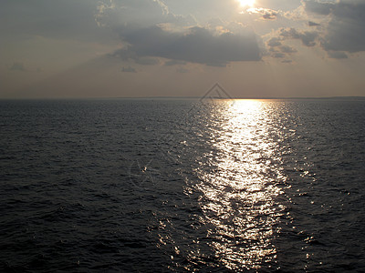 大西洋日落图片