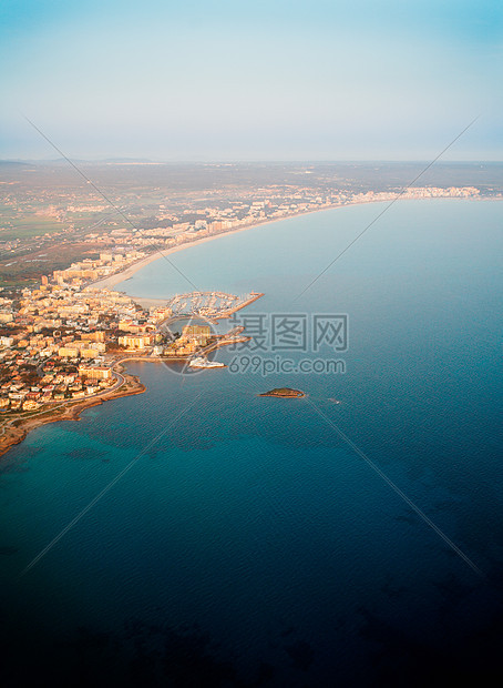 西班牙马洛卡海岸线图片