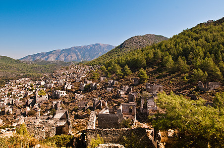 土耳其Oludeniz和Kaya村图片