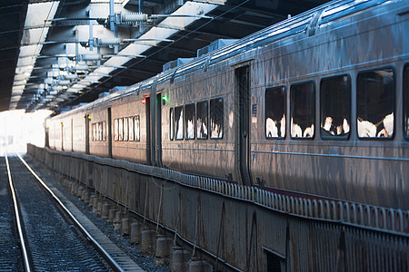 美国新泽西州霍博肯的列车图片