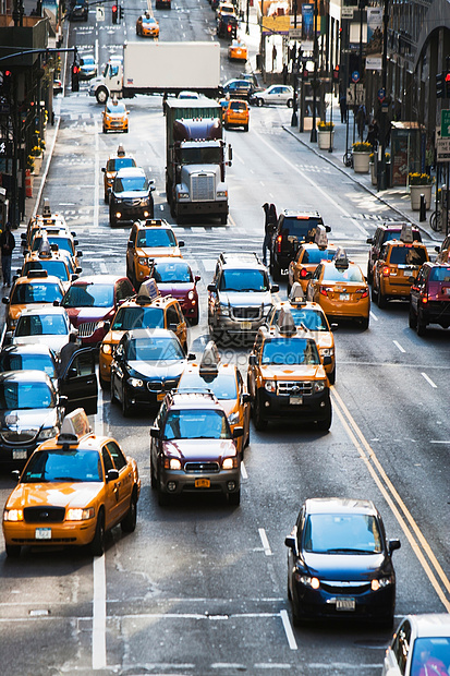 交通堵塞美国纽约市图片