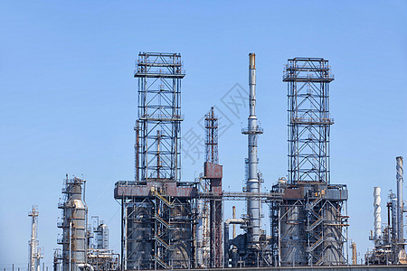 美国加利福尼亚州洛杉矶港炼油厂图片