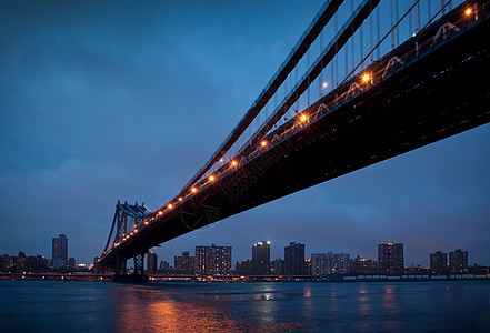 曼哈顿桥美国纽约市图片