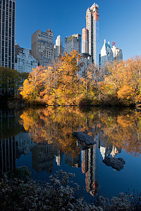 美国纽约市曼哈顿中央公园图片