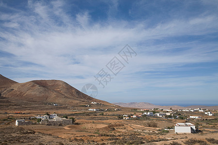 西班牙加那利群岛上的小房子图片