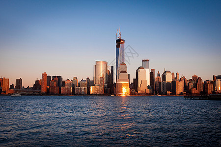 曼哈顿的摩天大楼图片